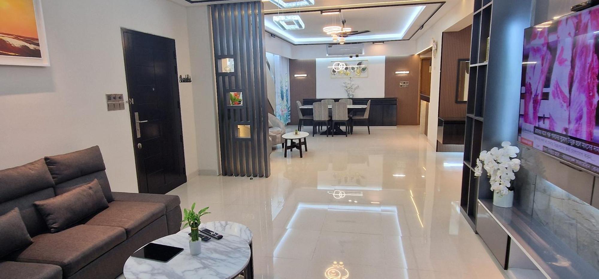 Elegant Secured Family Apartment With Open Space Дакка Экстерьер фото