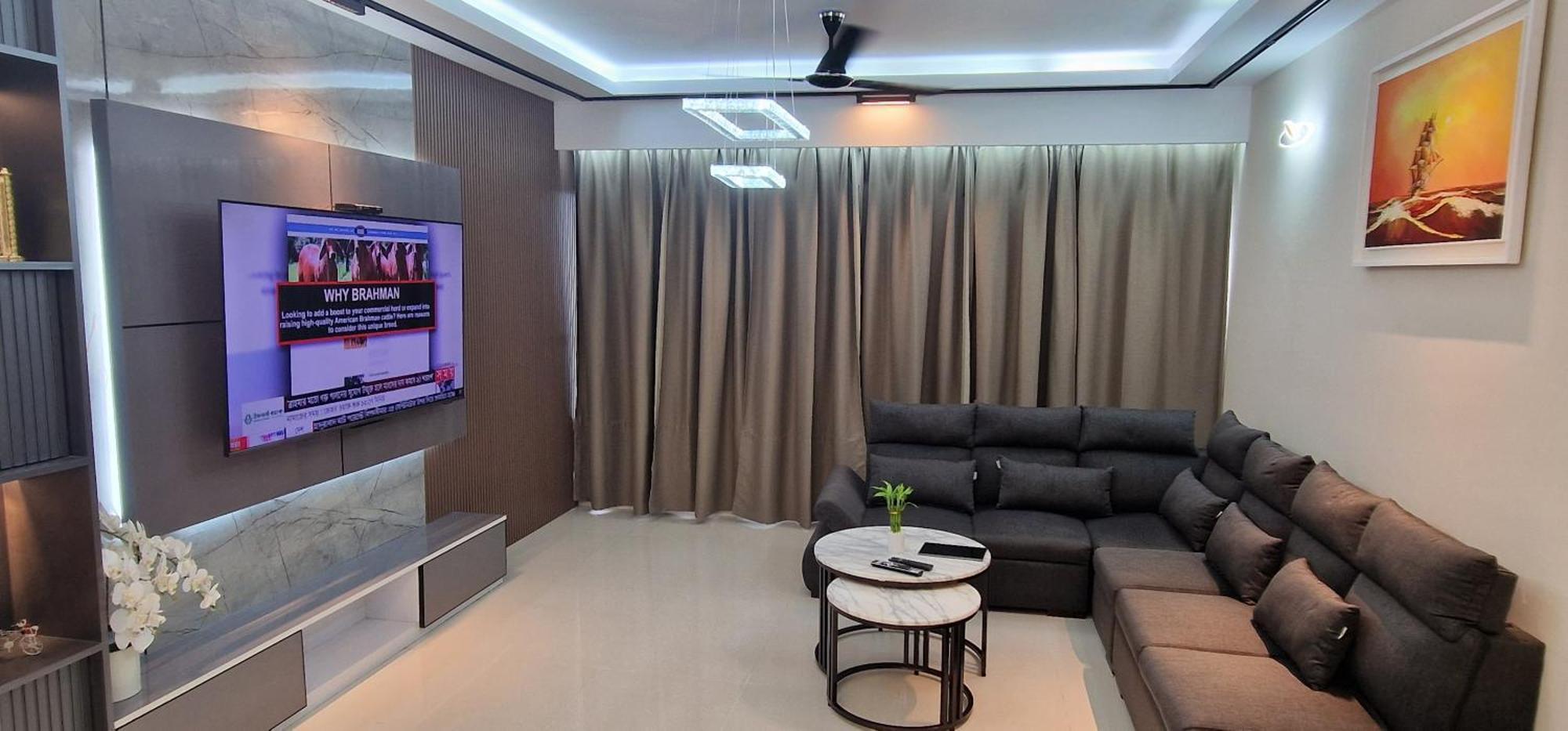 Elegant Secured Family Apartment With Open Space Дакка Экстерьер фото